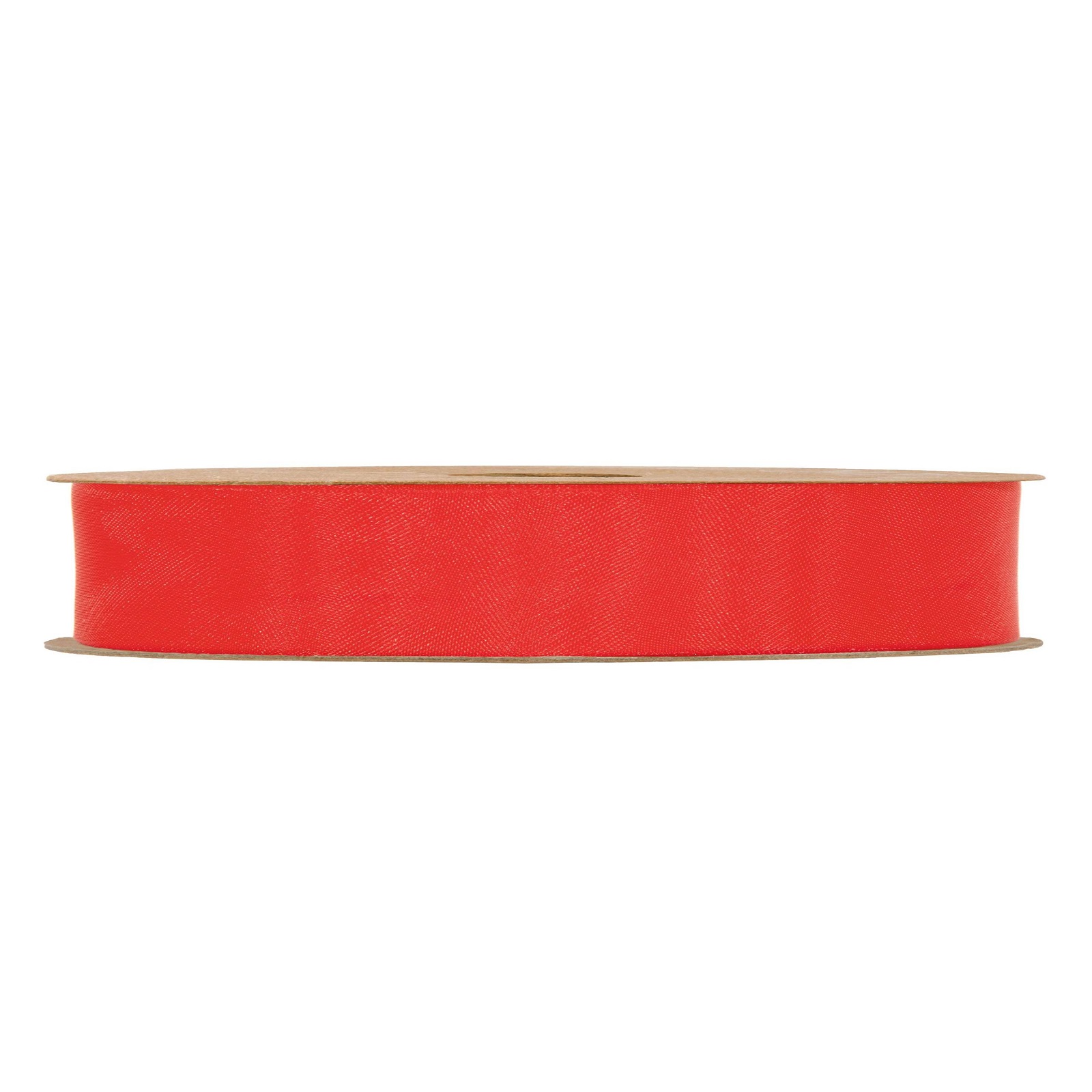 NASTRO ORGANZA MATT 15MM. 50MT. ROSSO