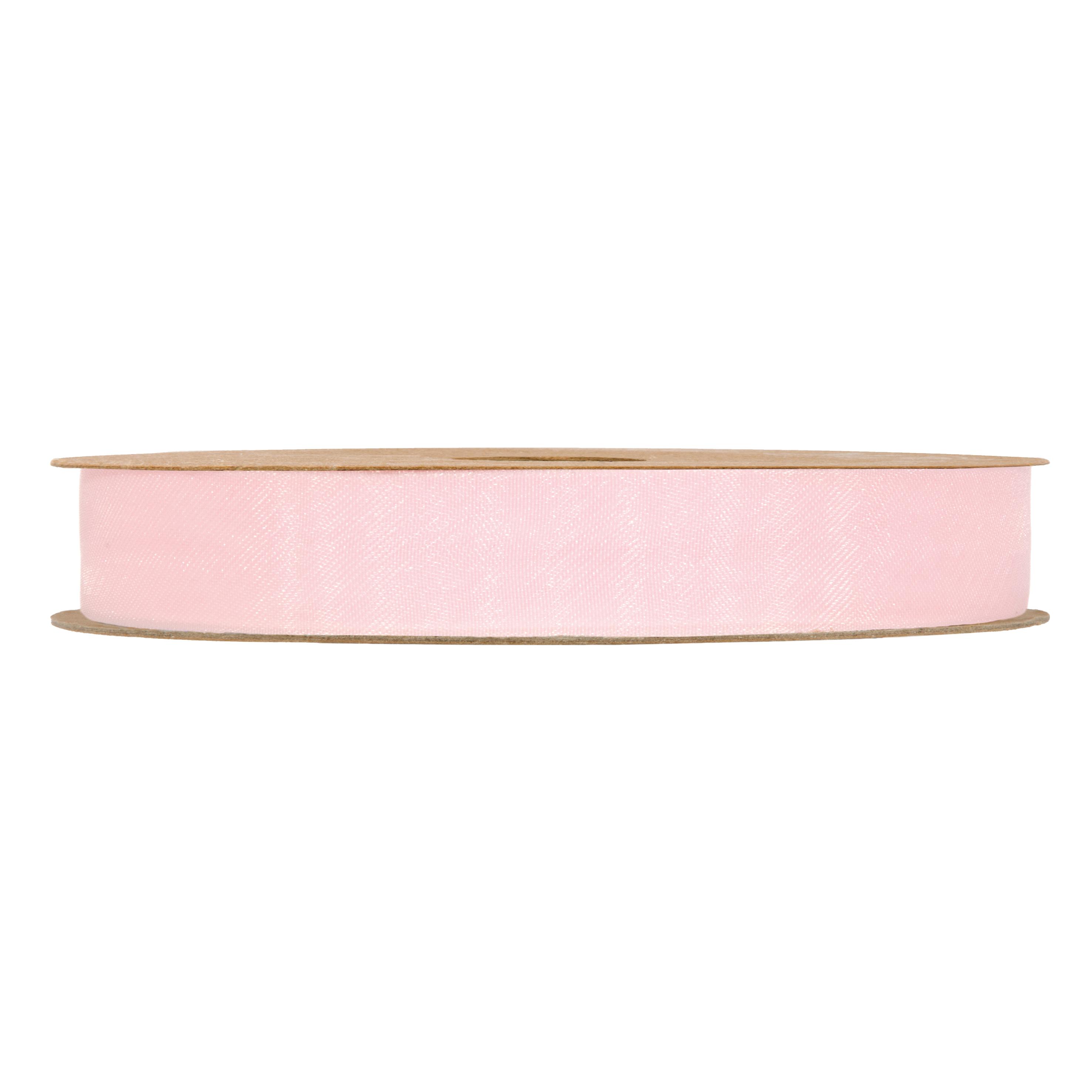 NASTRO ORGANZA MATT 15MM. 50MT. ROSA