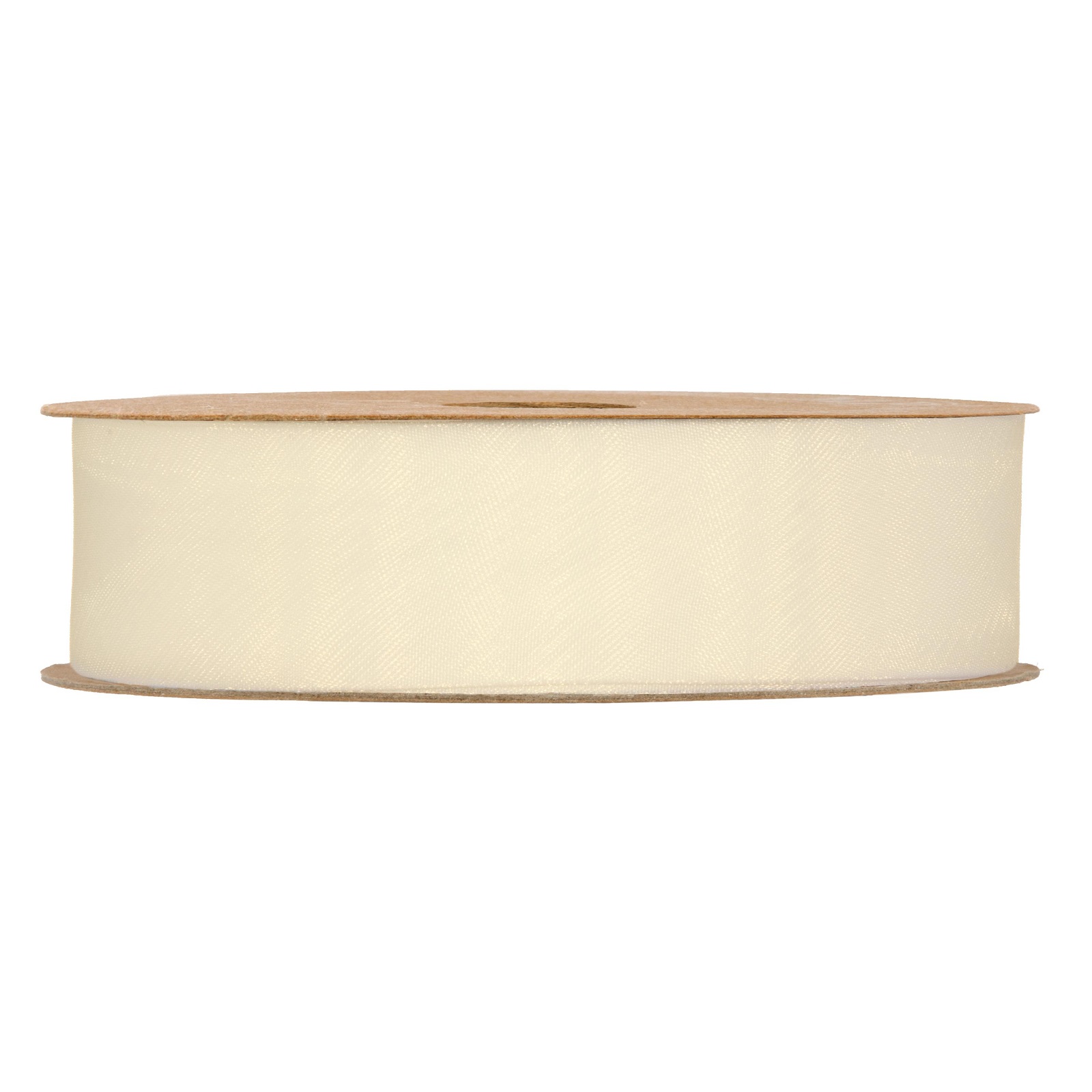 NASTRO ORGANZA MATT 25MM. 20MT. CREMA