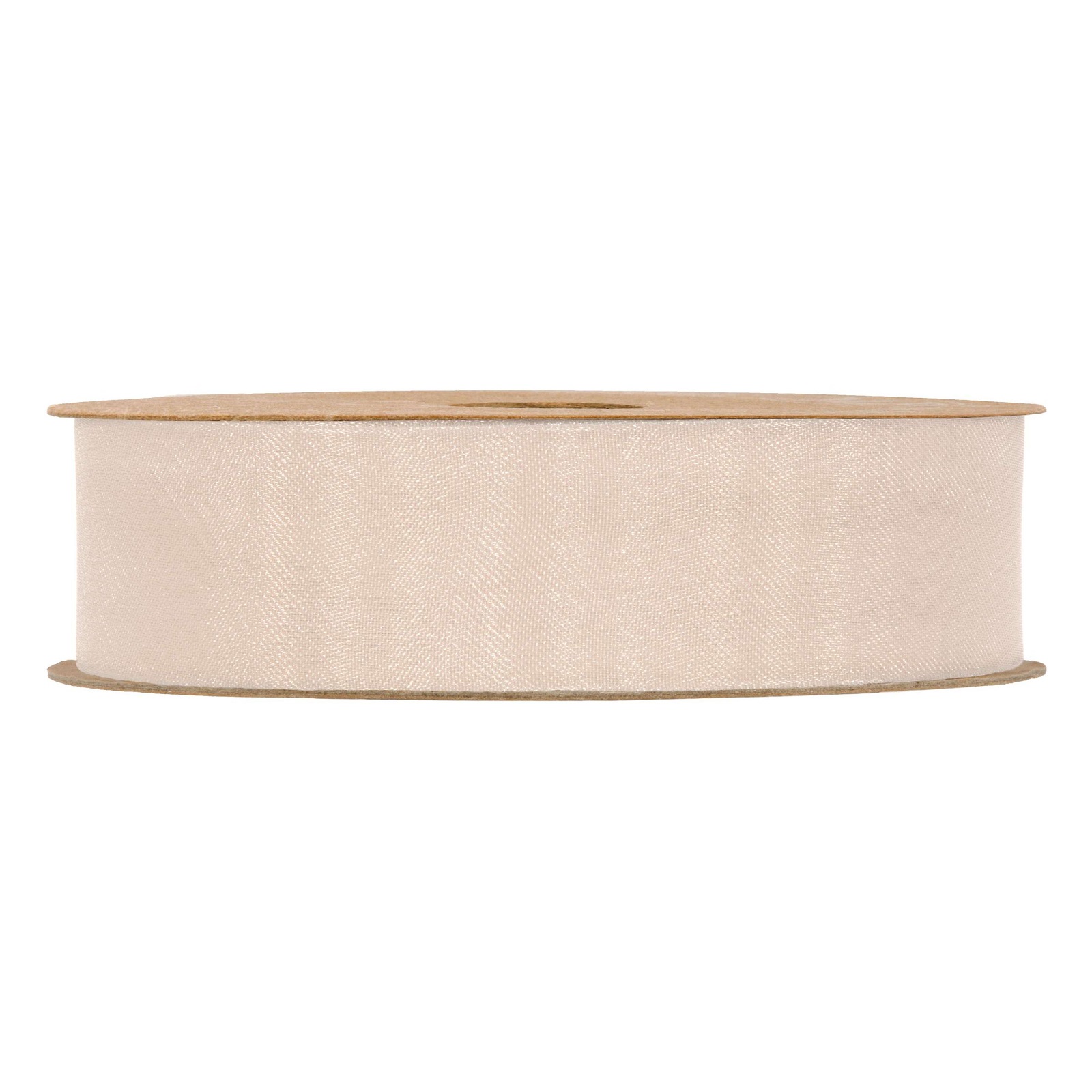 NASTRO ORGANZA MATT 25MM. 20MT. BEIGE