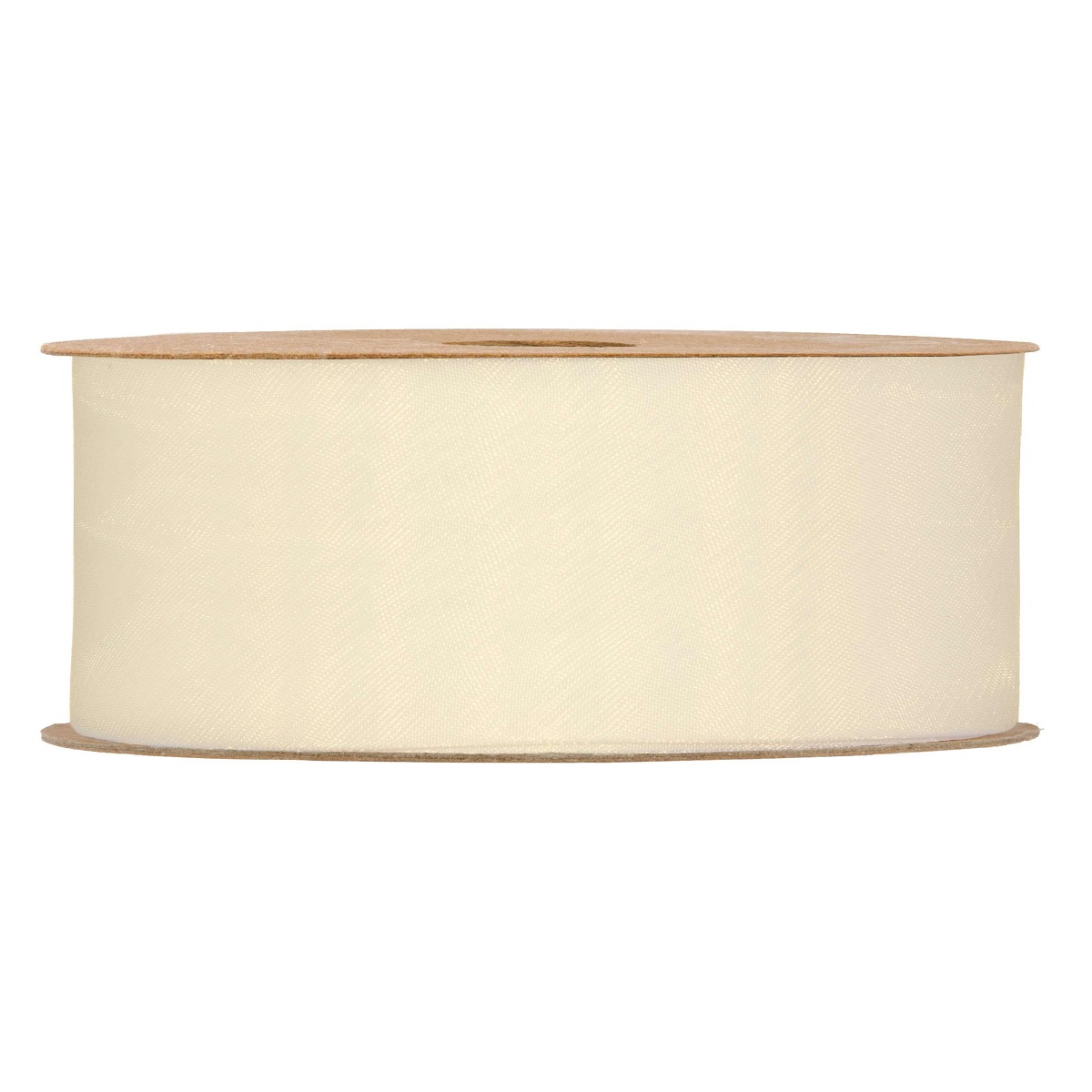 NASTRO ORGANZA MATT 40MM. 20MT. CREMA