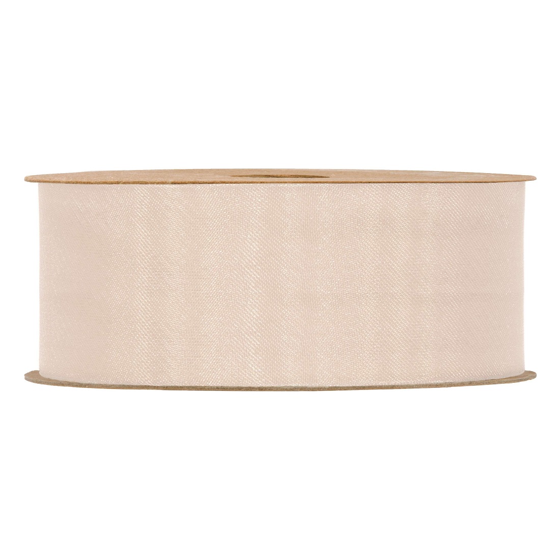 NASTRO ORGANZA MATT 40MM. 20MT. BEIGE