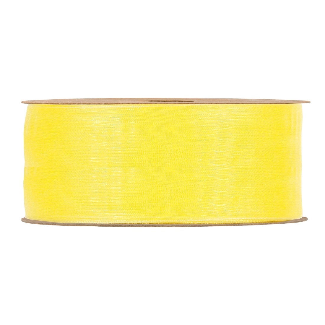 NASTRO ORGANZA MATT 40MM. 20MT. GIALLO