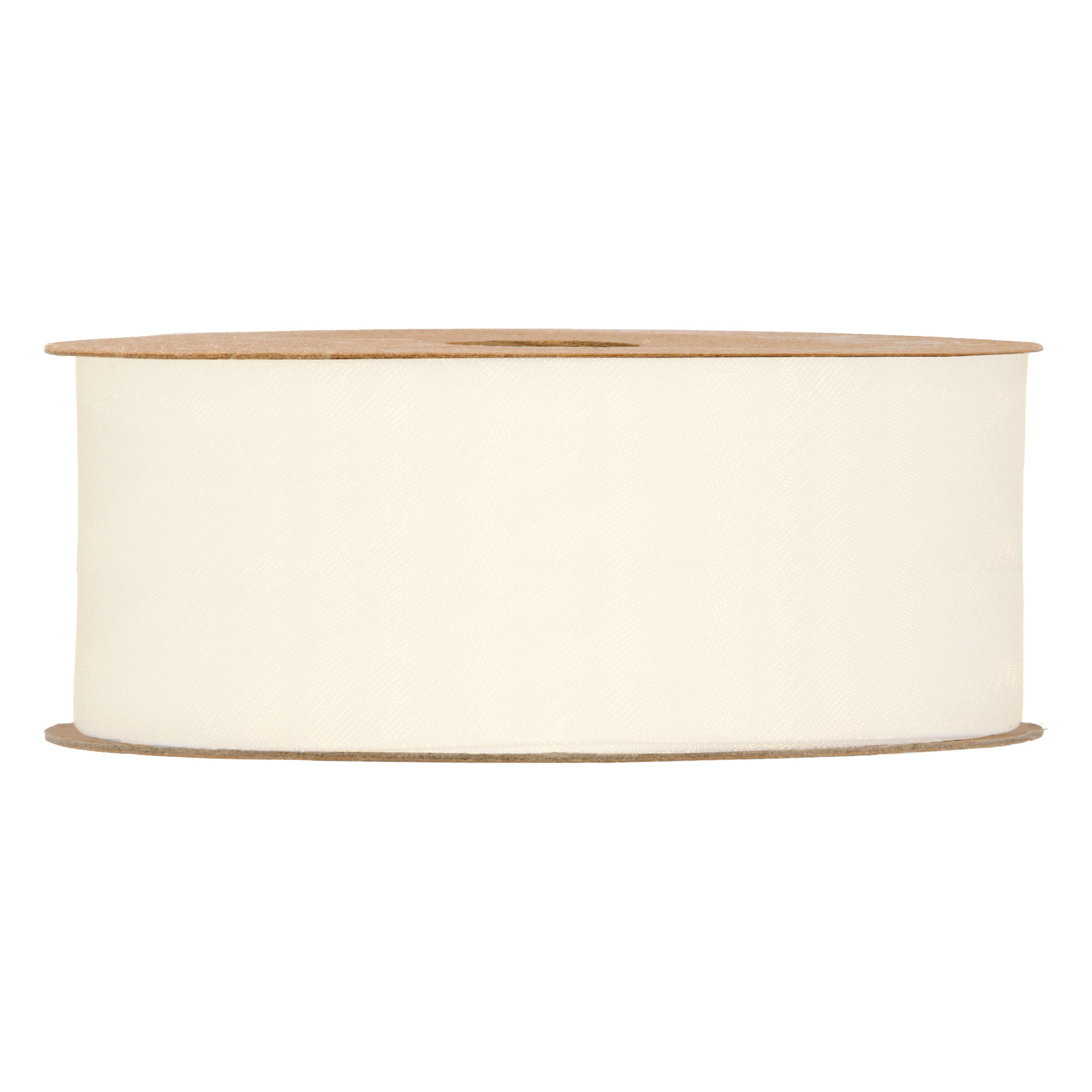 NASTRO ORGANZA MATT 40MM. 20MT. PERLA