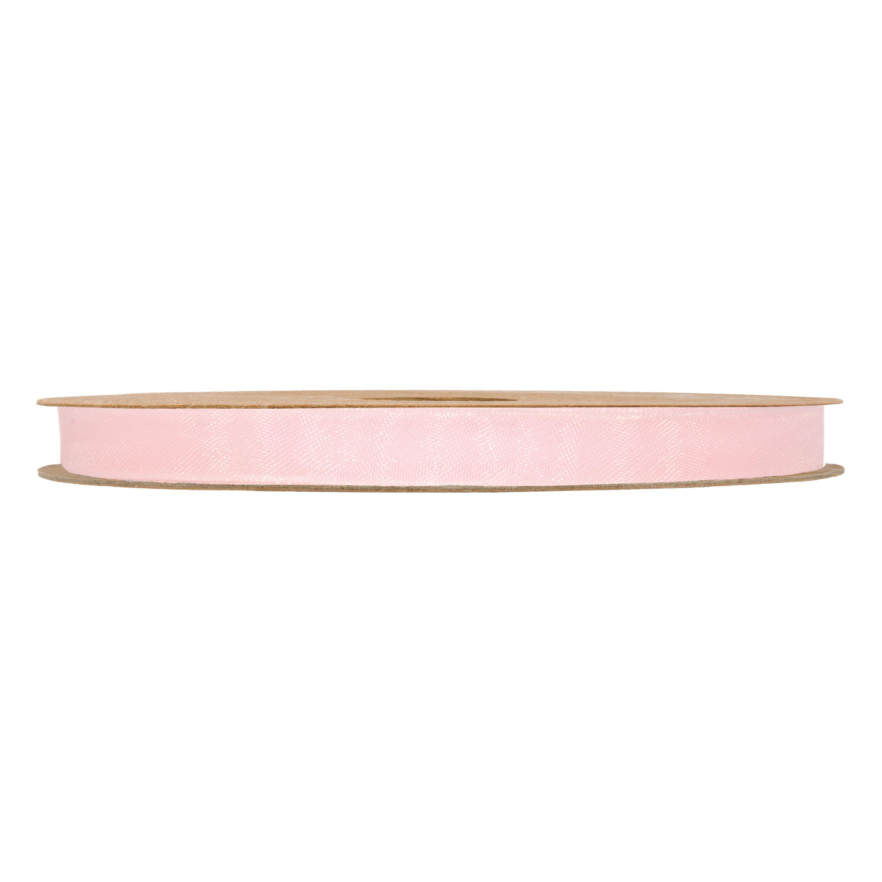 NASTRO ORGANZA MATT 10MM. 50MT. ROSA