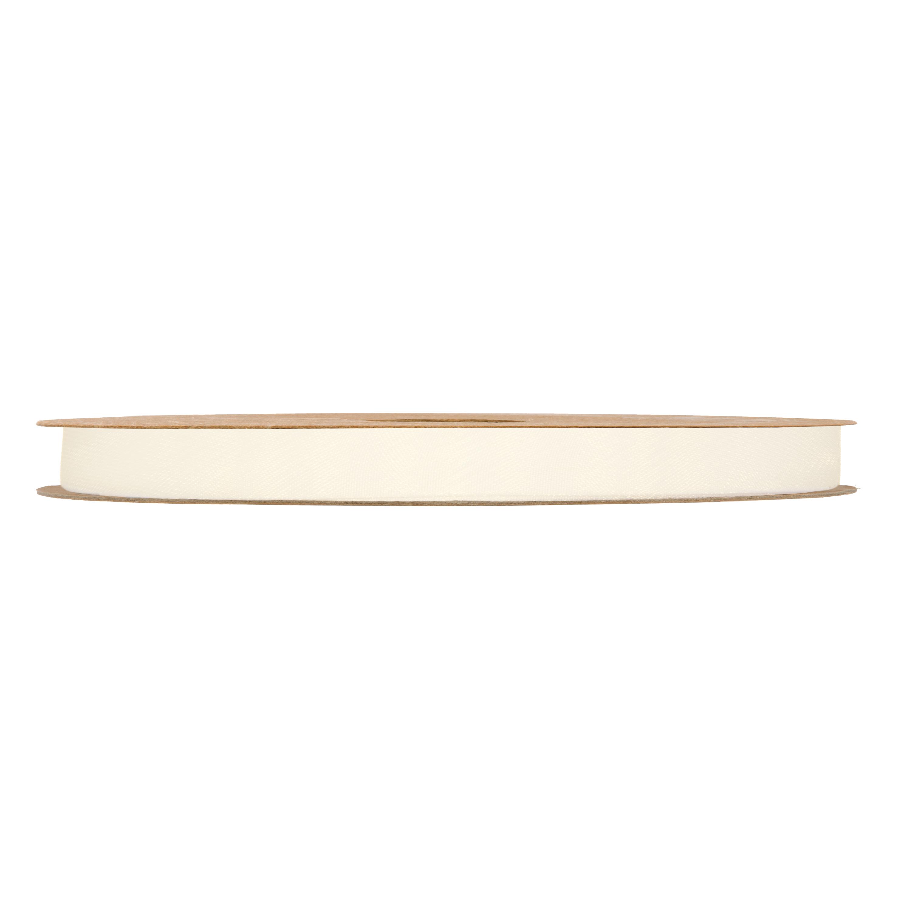 NASTRO ORGANZA MATT 10MM. 50MT. PERLA