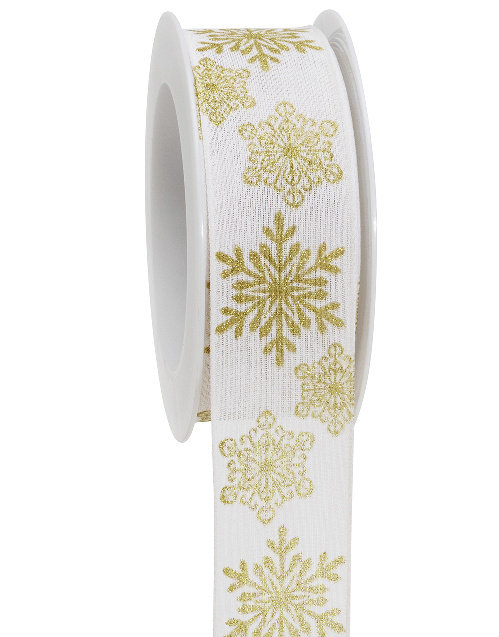 NASTRO ICE FLOWER 40MM.15MT. BIANCO