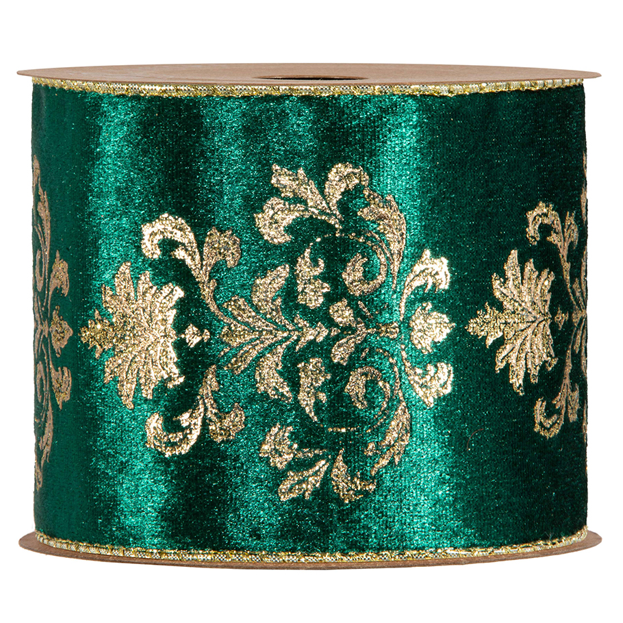 NASTRO LILIBETH 100MM. 10MT. VERDE