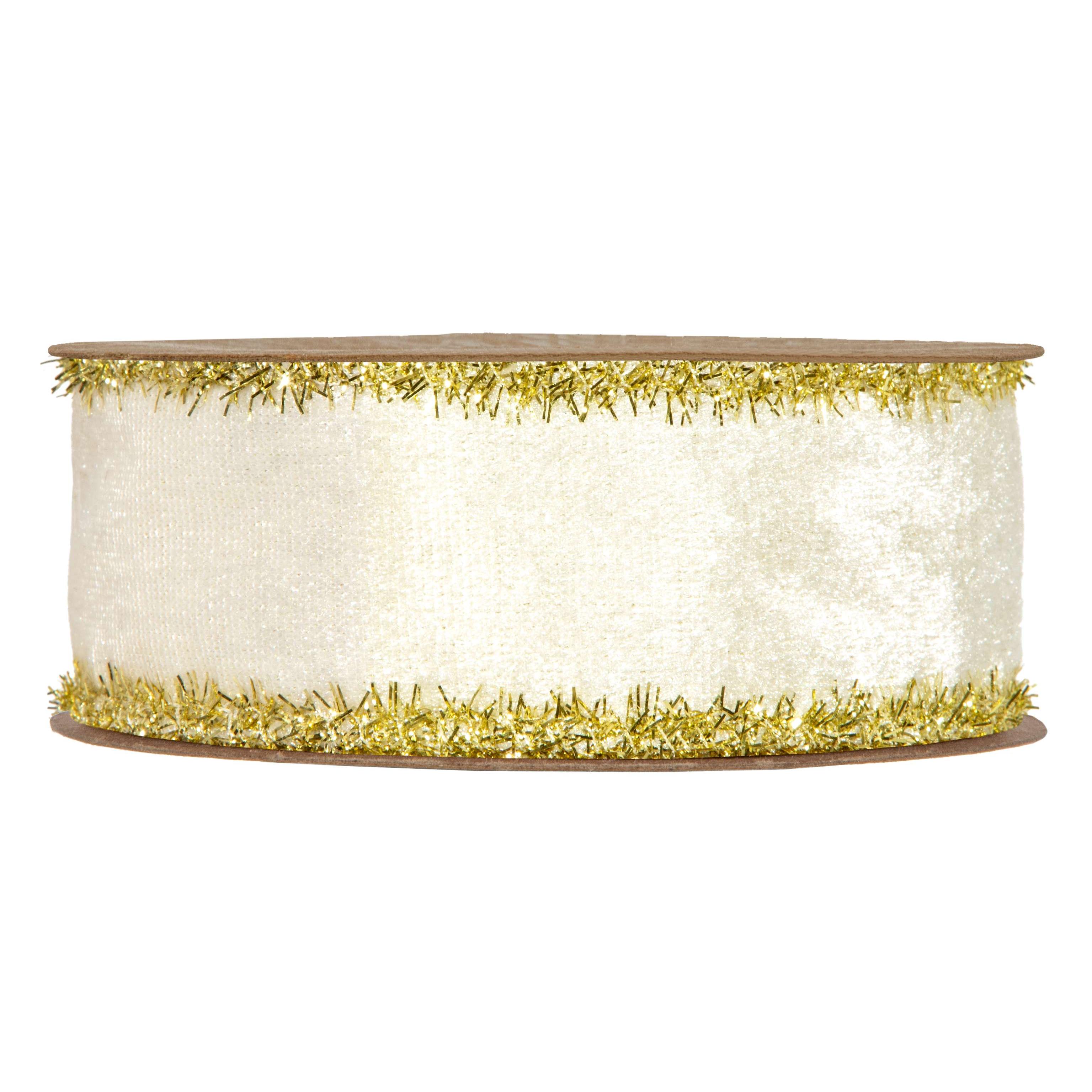 NASTRO FIL D'HIVER 40MM. 10MT. CREMA