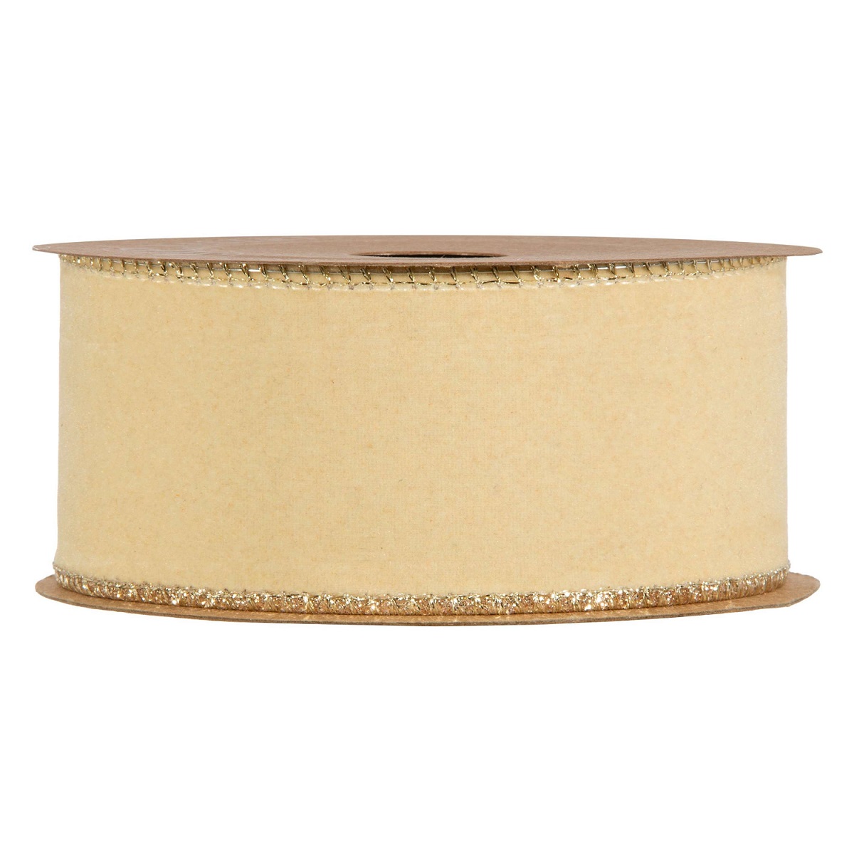 NASTRO VELVET ANIMATO 40MM. 10MT. CREMA