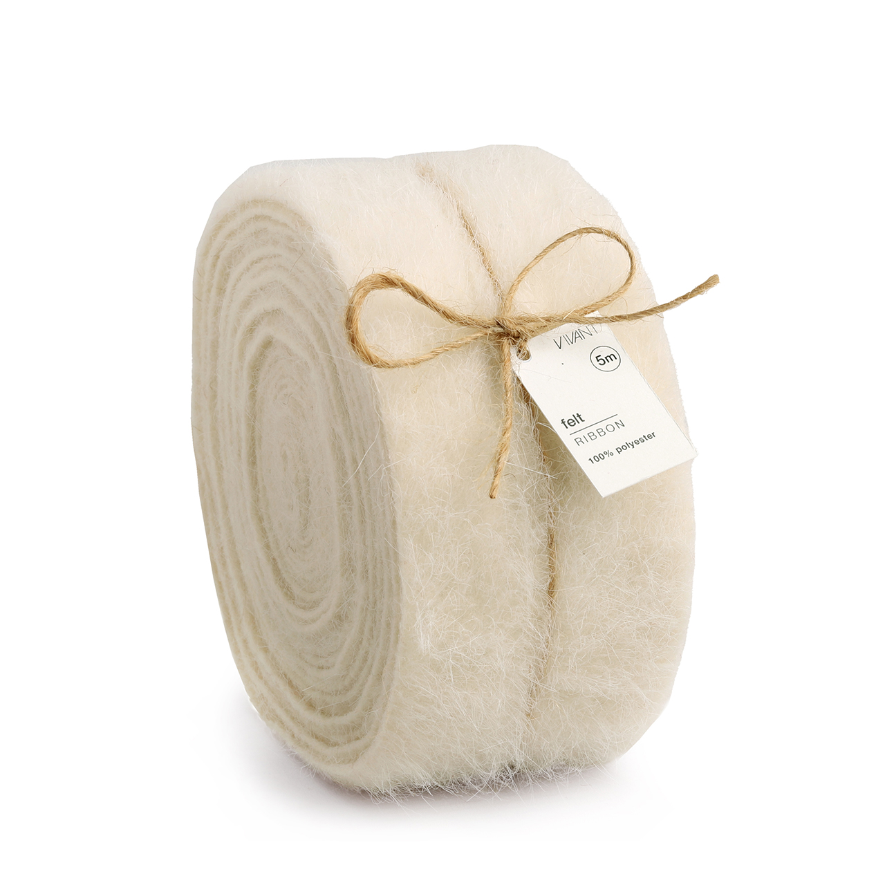 NASTRO FELTRO 70MM. 5MT. BIANCO