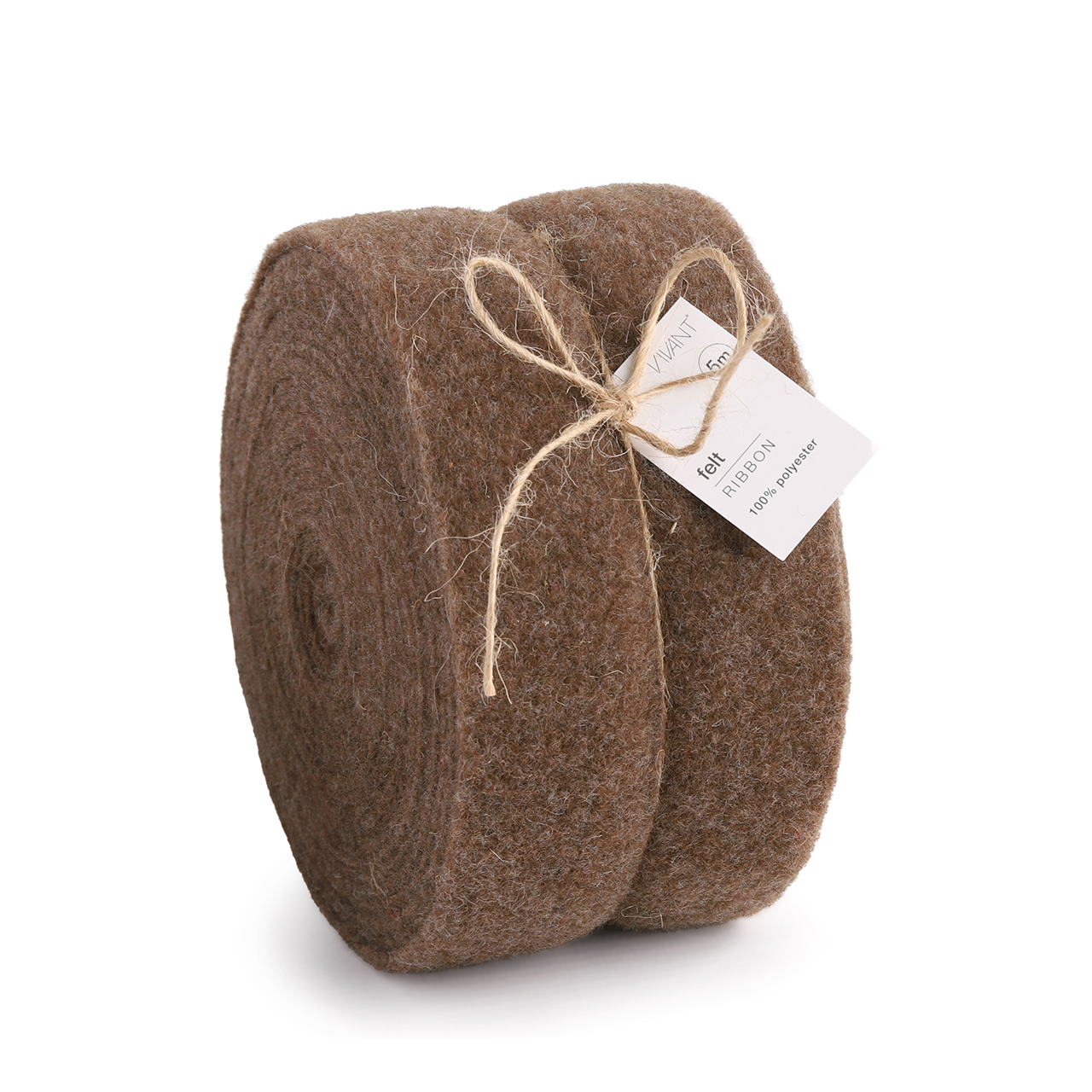 NASTRO FELTRO 70MM. 5MT. MARRONE
