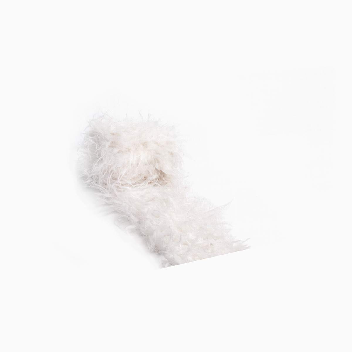 NASTRO FURRY LONG 10CM. 1,5MT. CREMA