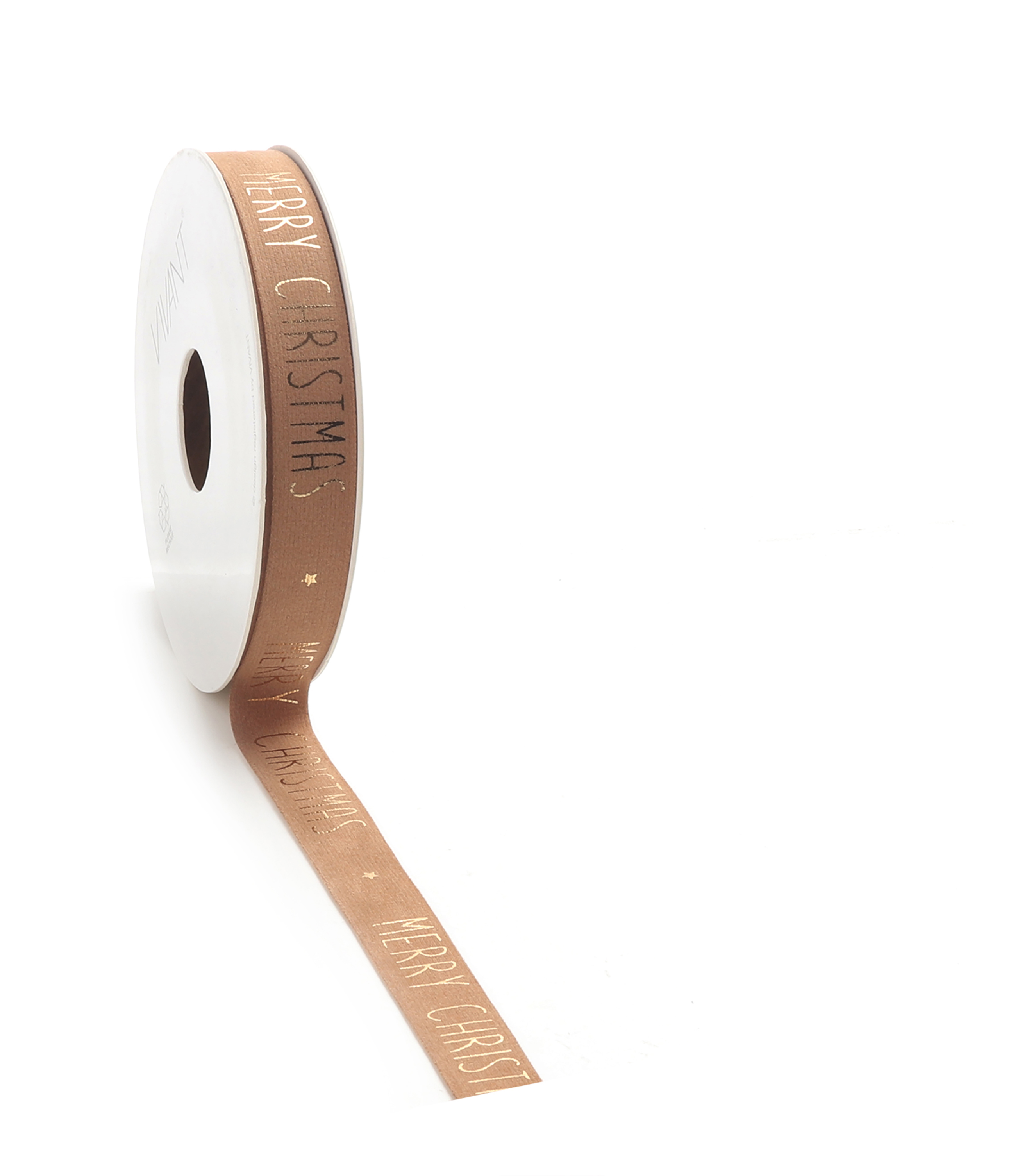 NASTRO VELVET XMAS 15MM. 5MT. CAPPUCCINO