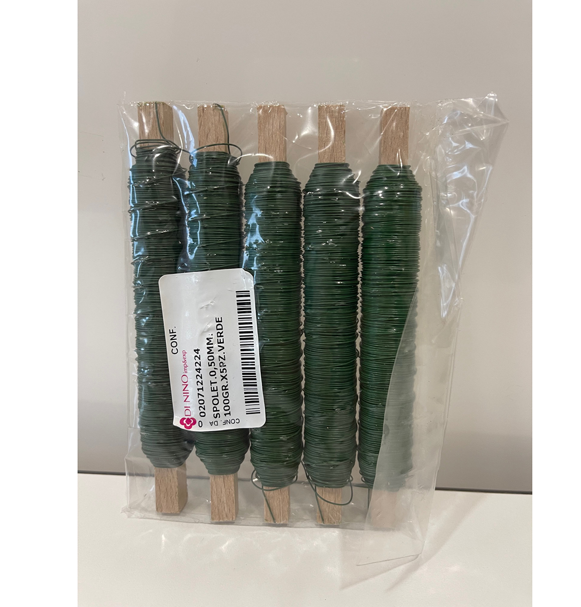 SPOLETTE 0,50MM. 100GR. X5PZ. VERDE