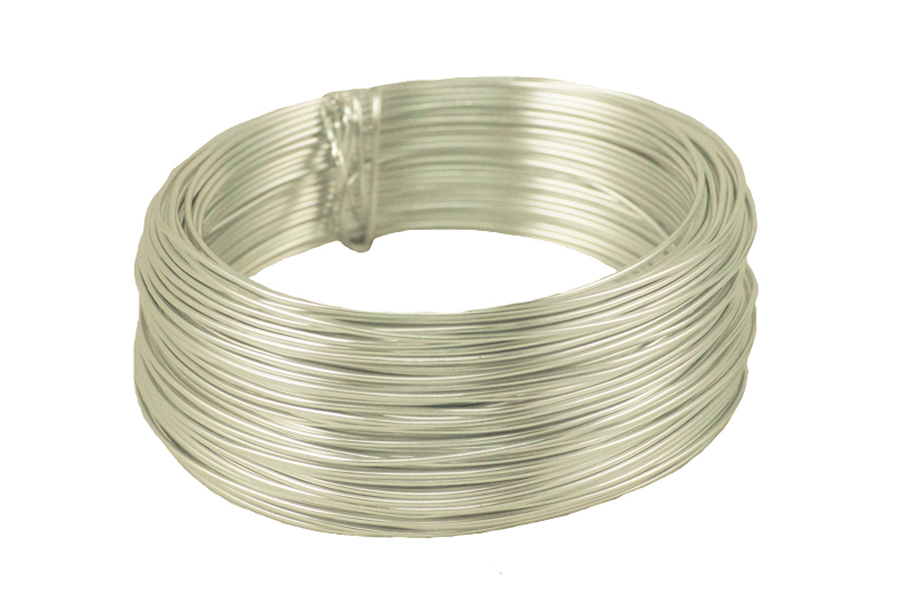 FILO ALLUMINIO D2MM. 60MT. 500GR. PERLA