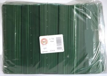 CONF.100 PLISSE 16CM. VERDE