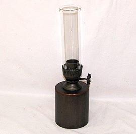LANTERNA MET/VETRO H.44,5CM.COPPER