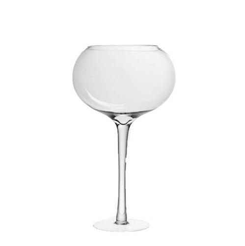 VASO GLOBO C/PIEDE D36 H70CM.