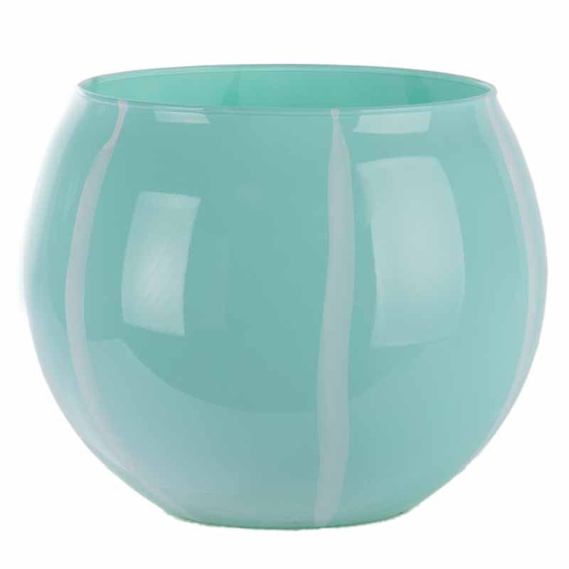 SFERA D16 H13,5CM. TIFFANY E BIANCO
