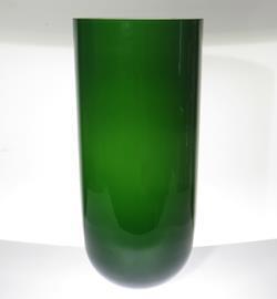 VASO VETRO D.19,5 H.42CM. VERDE