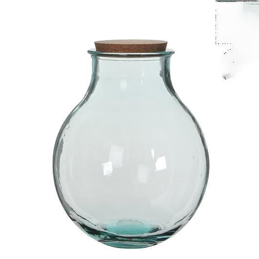 OLLY VASE H38 D29 B.INT.12,5 RYCICL.