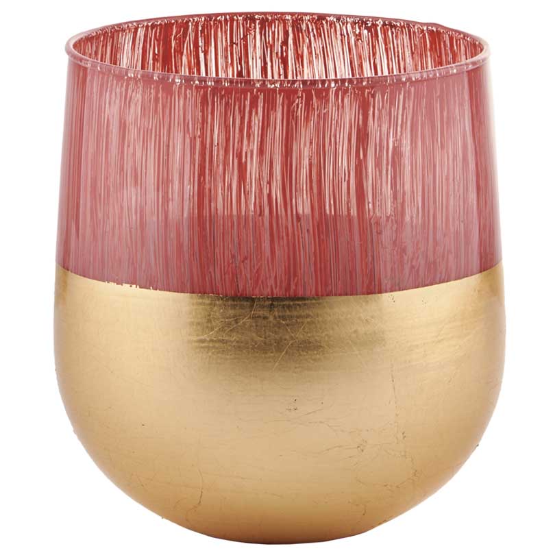 VASO UAU D13 H14CM. TUIA ROSA SC.