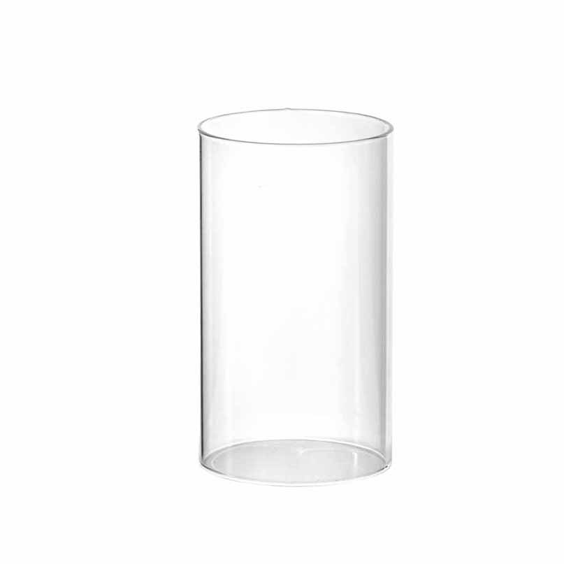 CILINDRO PARAFIAMME VETRO D7 H15CM.