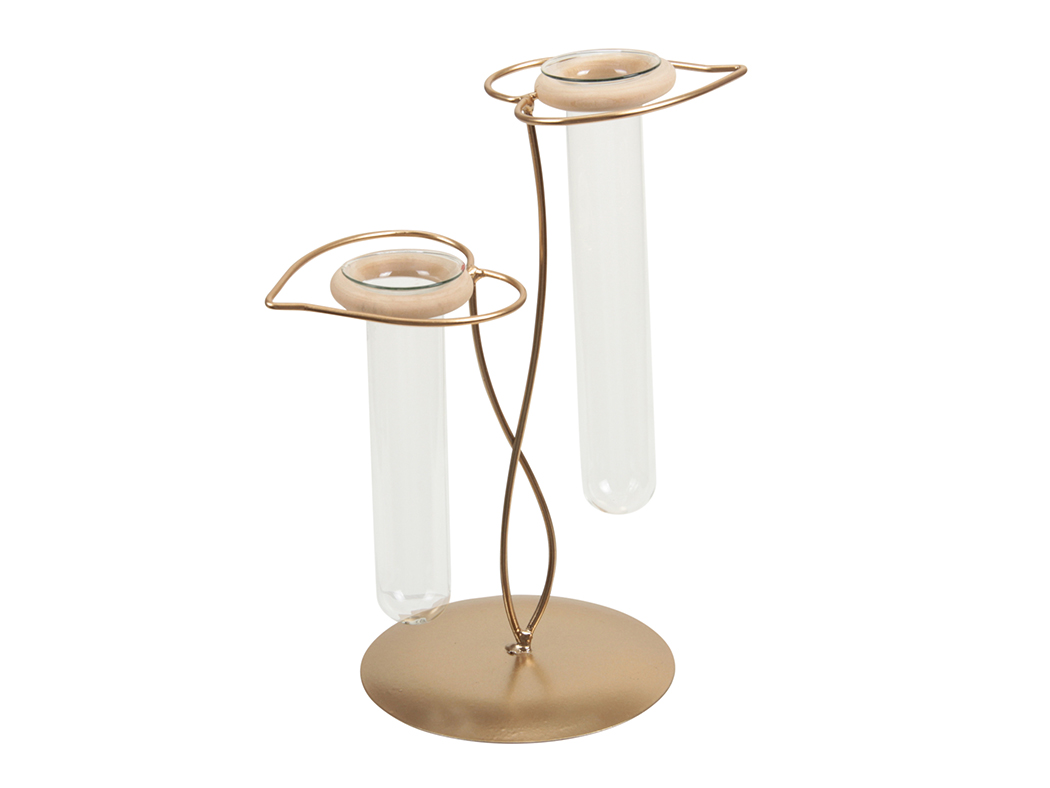 CUORI MET. PORTAFIALE H20CM.