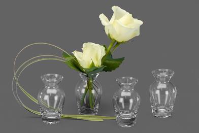 VASE AGNES H7,5 D4,5CM. CLEAR