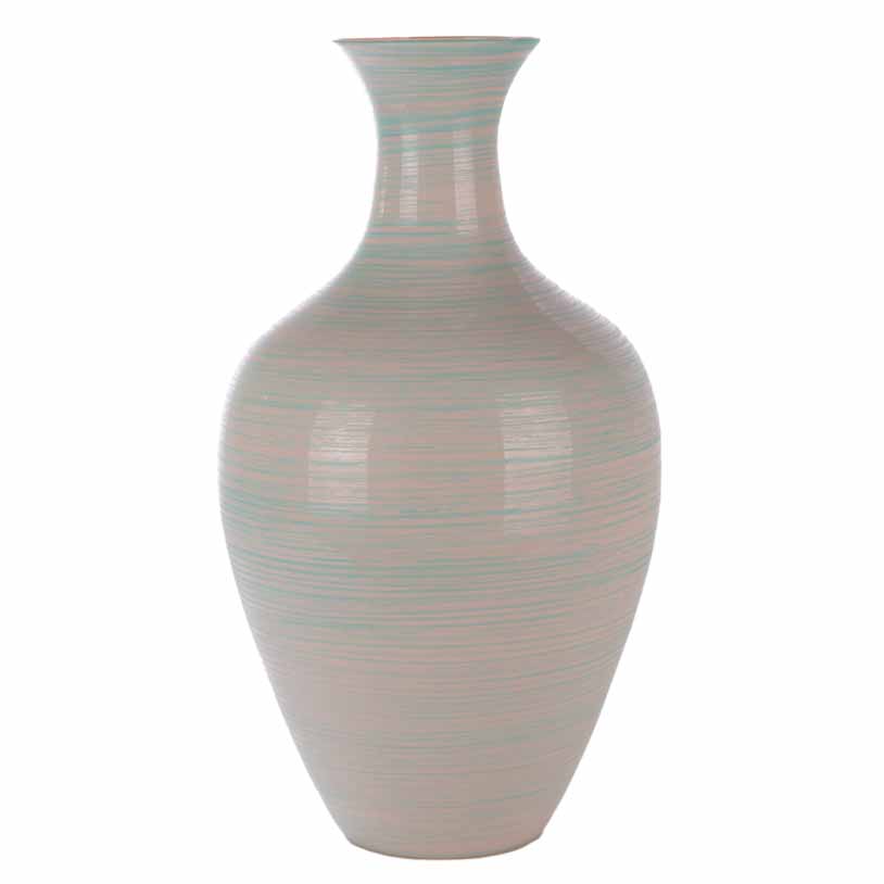 VASO A BOTTIGLIA H50 D27,5CM. RIG.TIFFANY