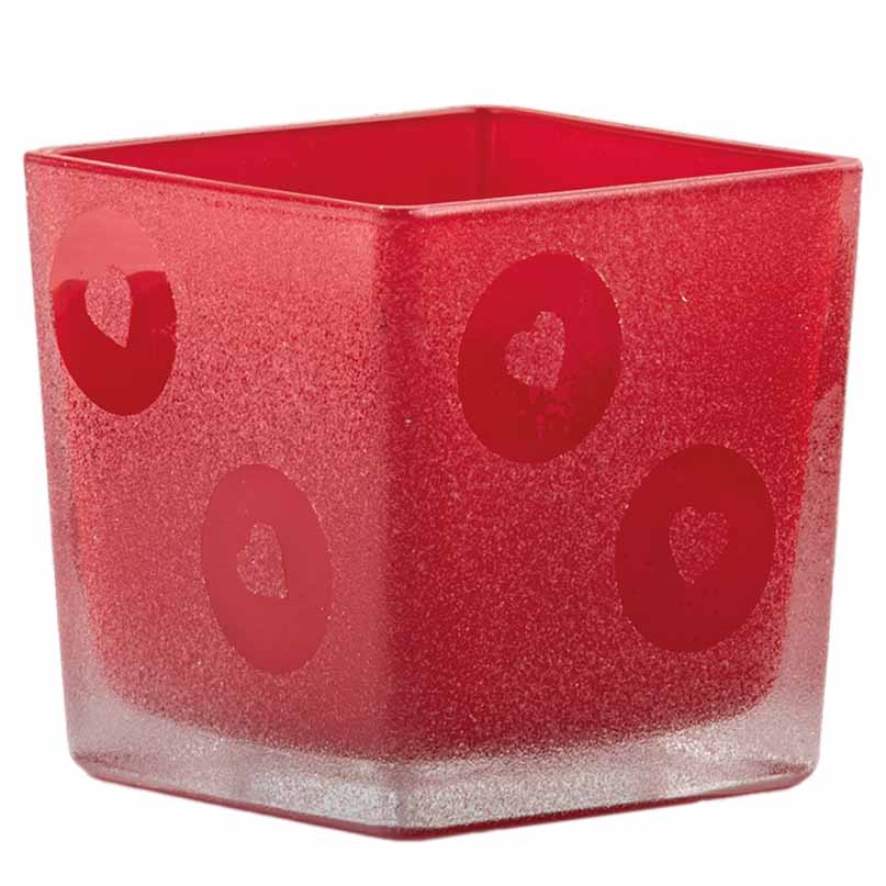 QUADRATO 10X10CM. 6PZ. LAMBRO ROSSO