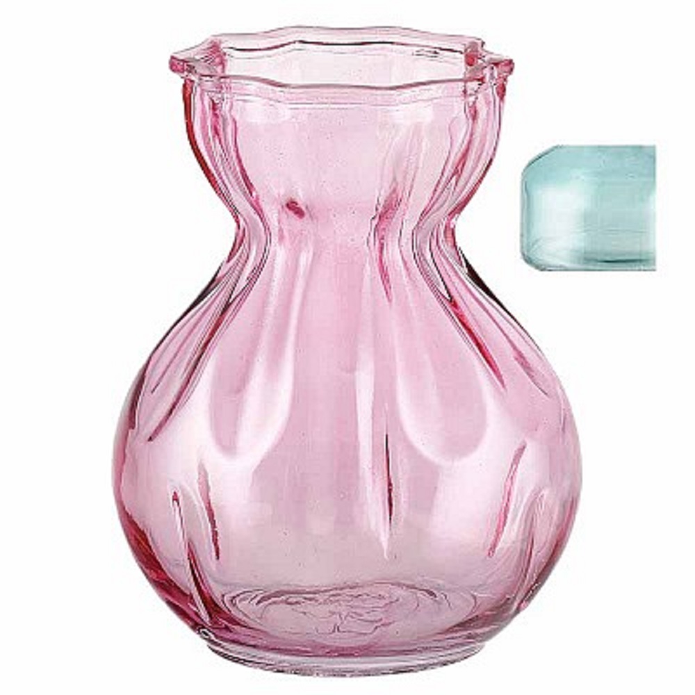 VASO CIPOLLA D10,5 H17,5CM. CELESTE