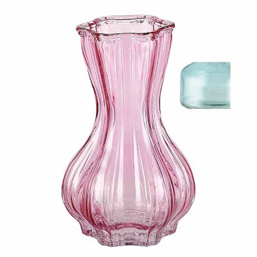 VASO CIPOLLA D11 H20CM. CELESTE