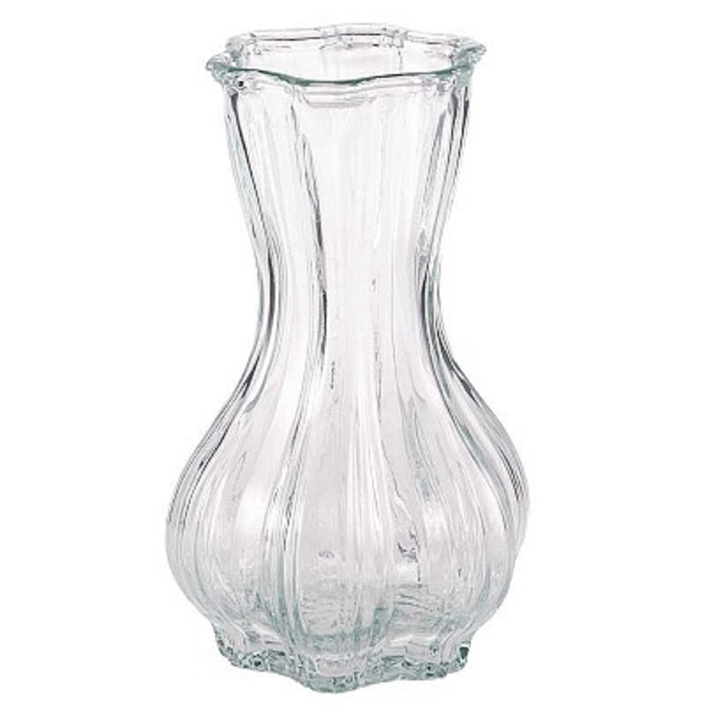 VASO CIPOLLA D11 H20CM. 2PZ. TRASP.