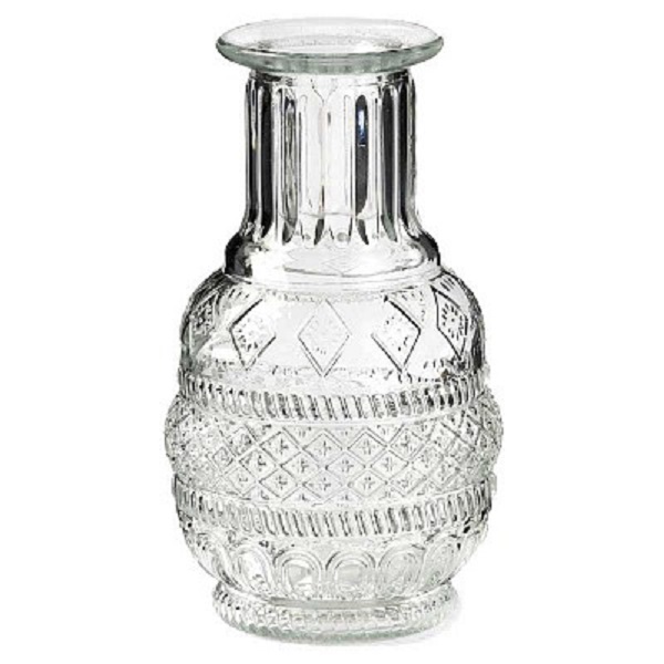 BOTTIGLIA C/GRECA D7,5 H13CM. 12PZ. TRASP.