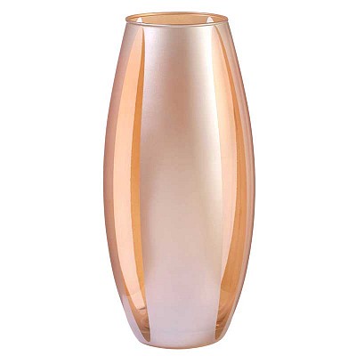 VASO SATIN. D12 H26CM. ARANCIO