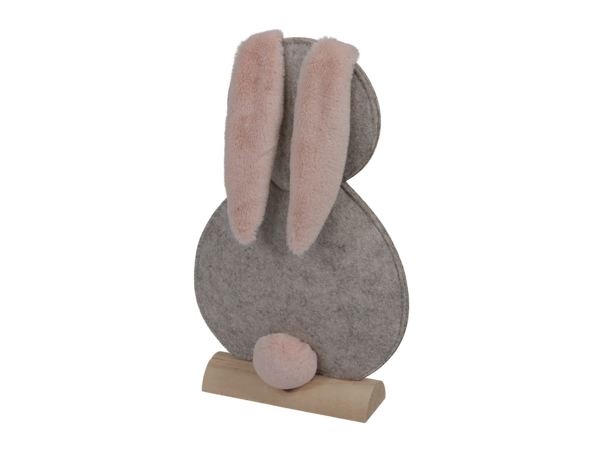 CONIGLIO FELTRO 23,5X36,5CM. ROSA