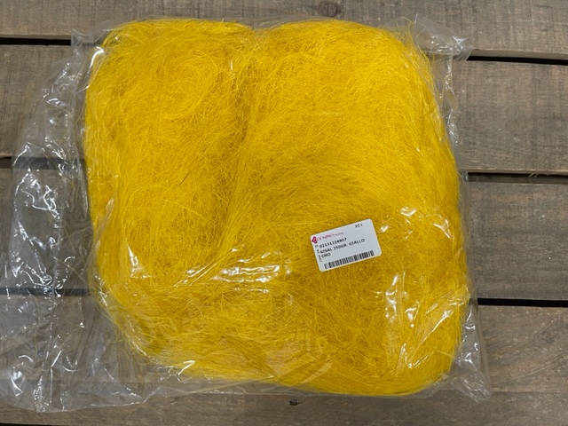 SISAL 250GR. GIALLO ORO