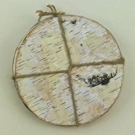 SHEETS OF BIRCH RND 10PZ. D15CM.NAT