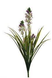 IXIA BUSH 9FOGLIE 3FIORI 48CM. 2PZ. LILLA