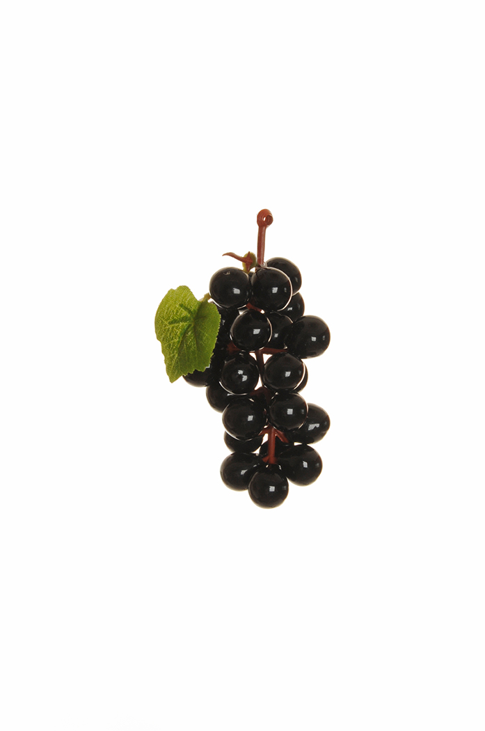 GRAPPOLO UVA X24 C/FOG.10CM D.1CM  18PZ. BLK