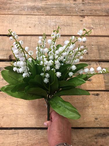 LILY OF THE VALLEY BUSH 33CM. BIANCO