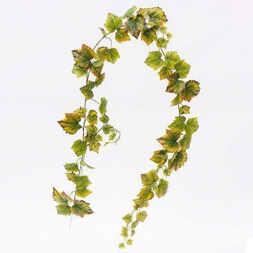 GARLAND DI FOGLIE DI VITE 200CM. VERDE