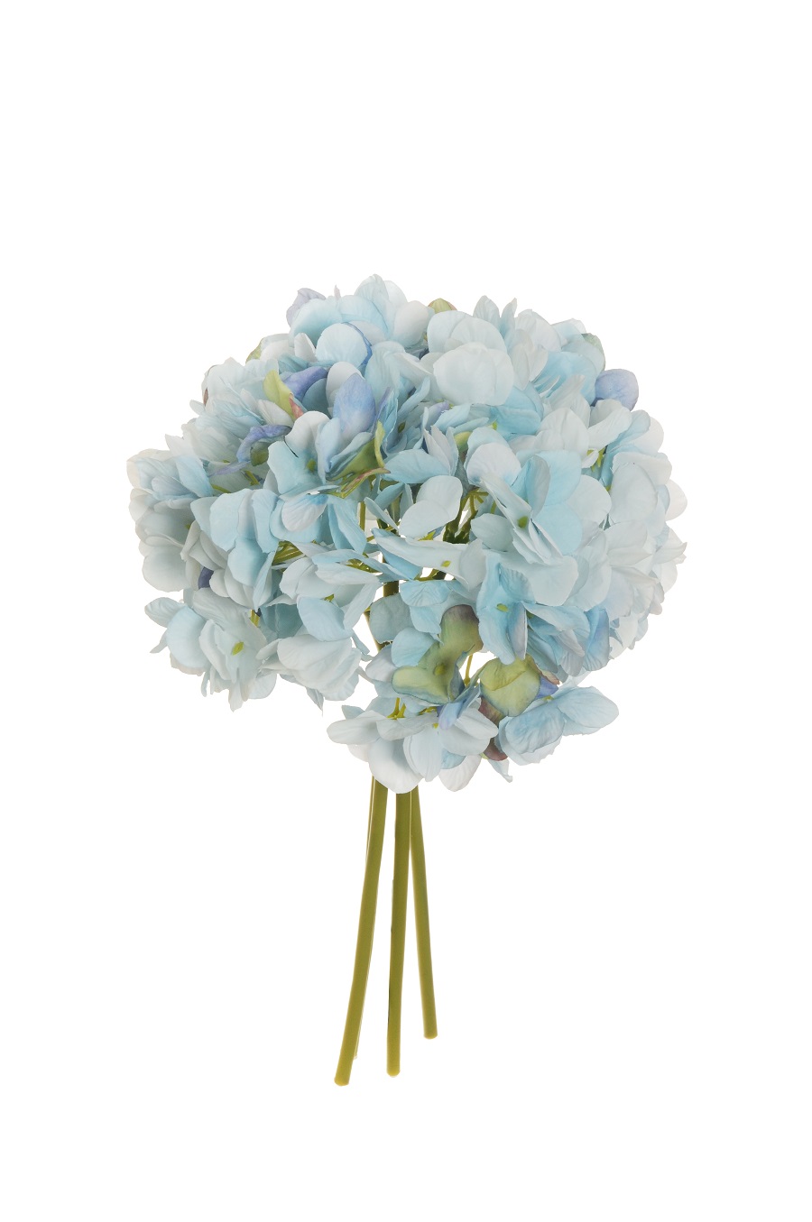 HYDRANGEA JULIET BUNDLE 4STELI 35CM. LT BLUE