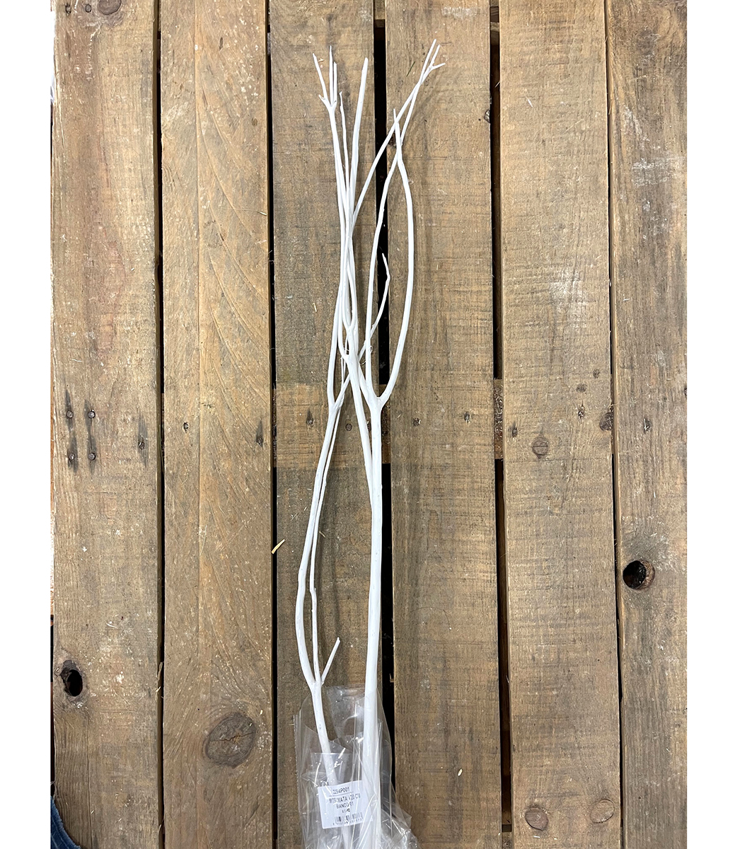 MITSUMATRA 120CM. 3PZ. BIANCO WASHED