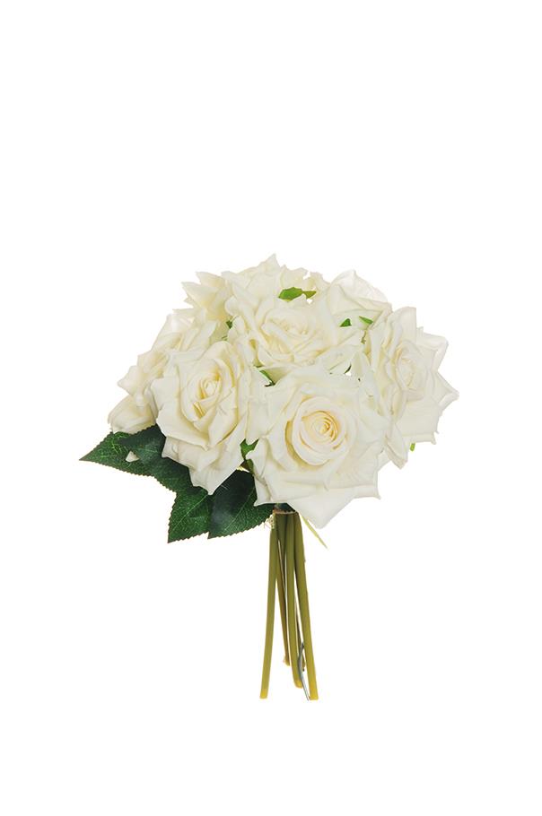 ROSE BUNDLE 7STELI 24CM. CREAM