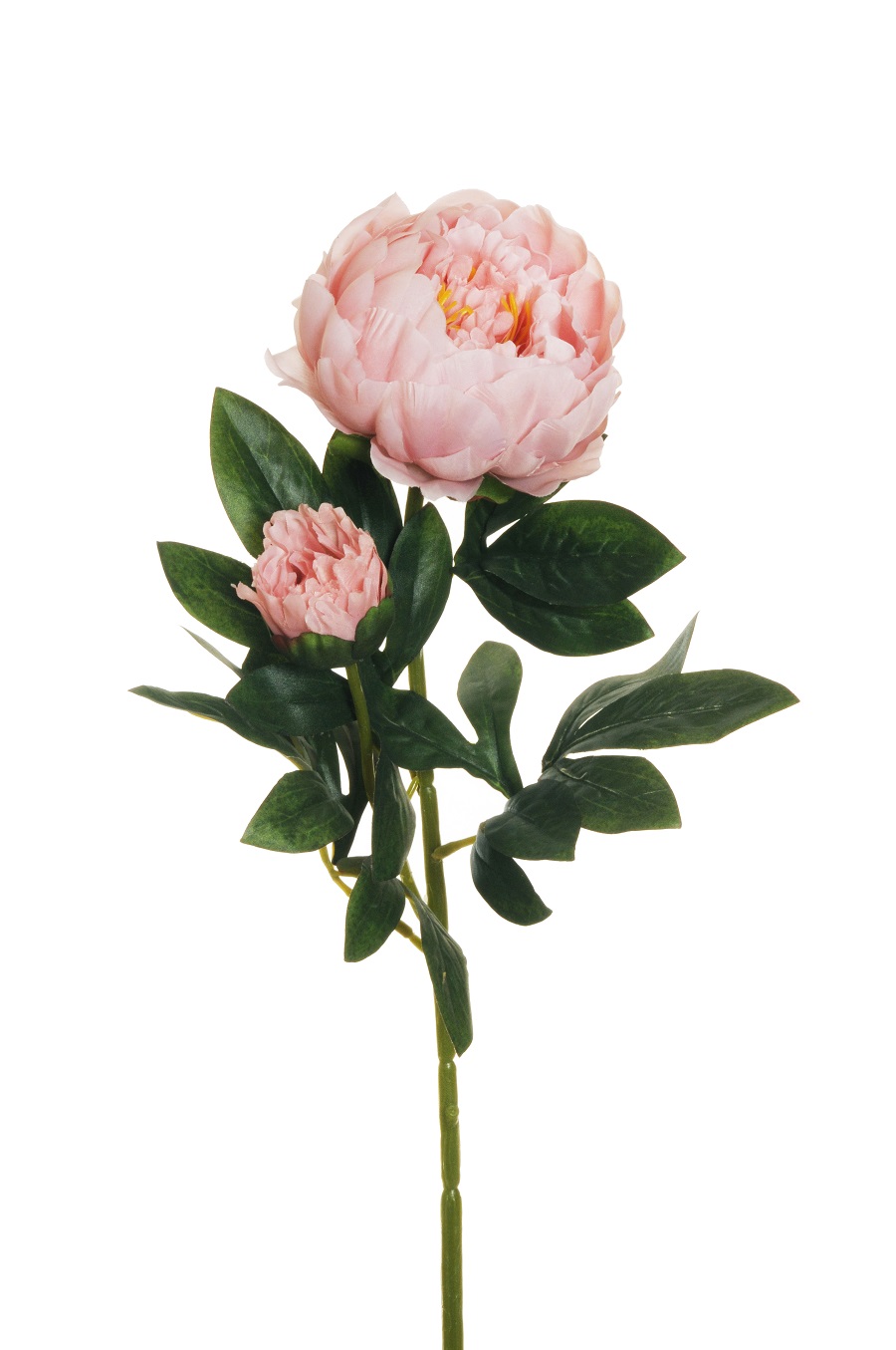 PEONY SPRAY 1FLWR 1BOCC. 66CM. 3PEZZI ANT.R