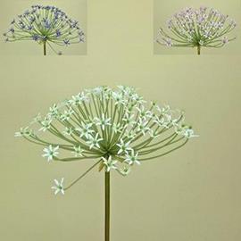 SPIDER ALLIUM SPRAY 107CM. --BIANCO----------