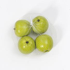 MELA VERDE D6,5CM. 4PZ. IN POLYBAG